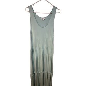 Piko Sleeveless Mint Dress